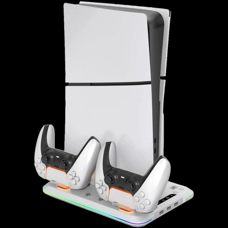 Base multifunción Blackfire RGB para PS5 Slim